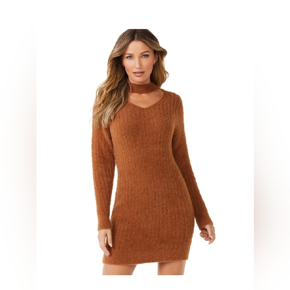 Sofia Vergara Sweater Dress.New with Tags. Brown Color in Sizes S, XL, and 2XL